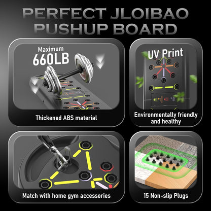 Portable Foldable Push-Up Board for Men