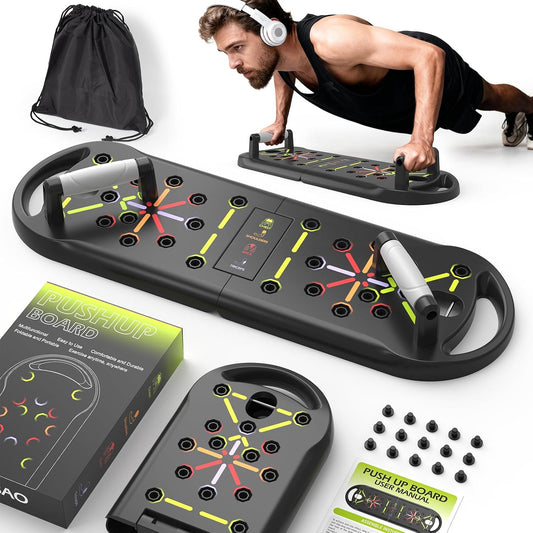Portable Foldable Push-Up Board for Men